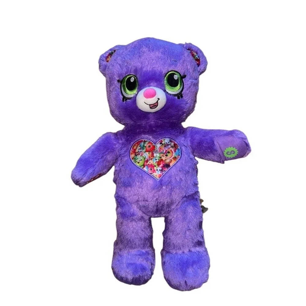 Build-A-Bear Limited Edition Purple‎ Shopkins Bear 16